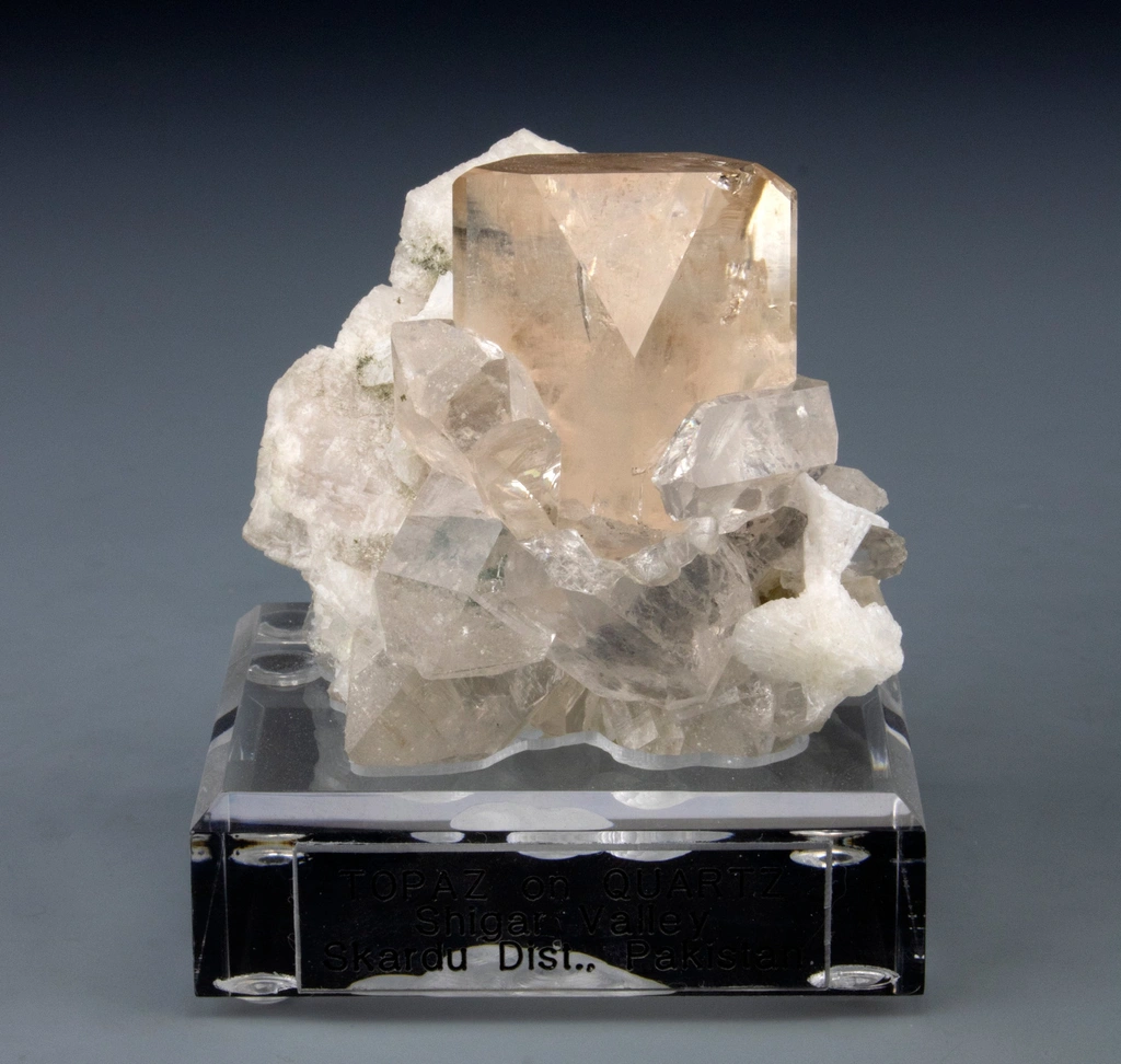 Topaz from Shigar Valley, Shigar District, Gilgit-Baltistan, Pakistan image
