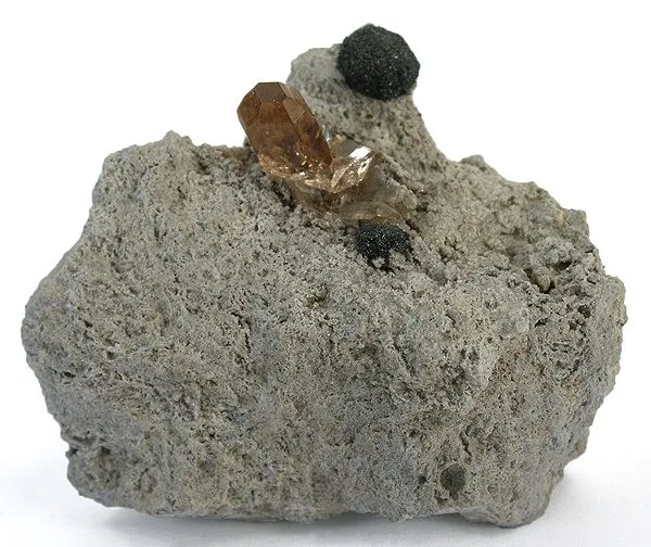Topaz, Hematite image