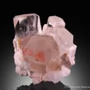 Topaz on Albite with Fluorite and Vaerynynite inclusions - image 4