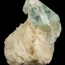 Topaz on Cleavelandite - image 1