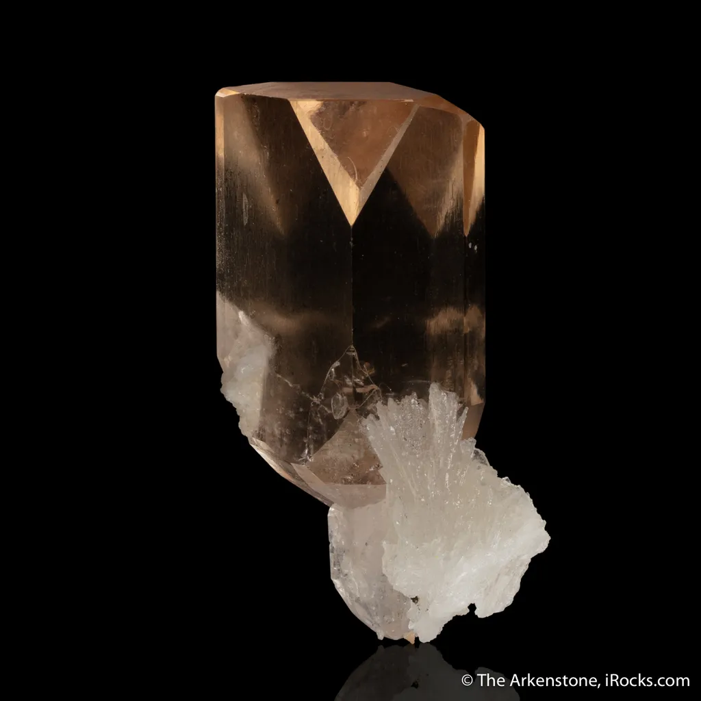 Topaz on Cleavelandite - image 2