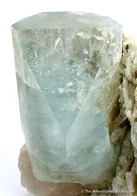 Topaz on Cleavelandite - image 2