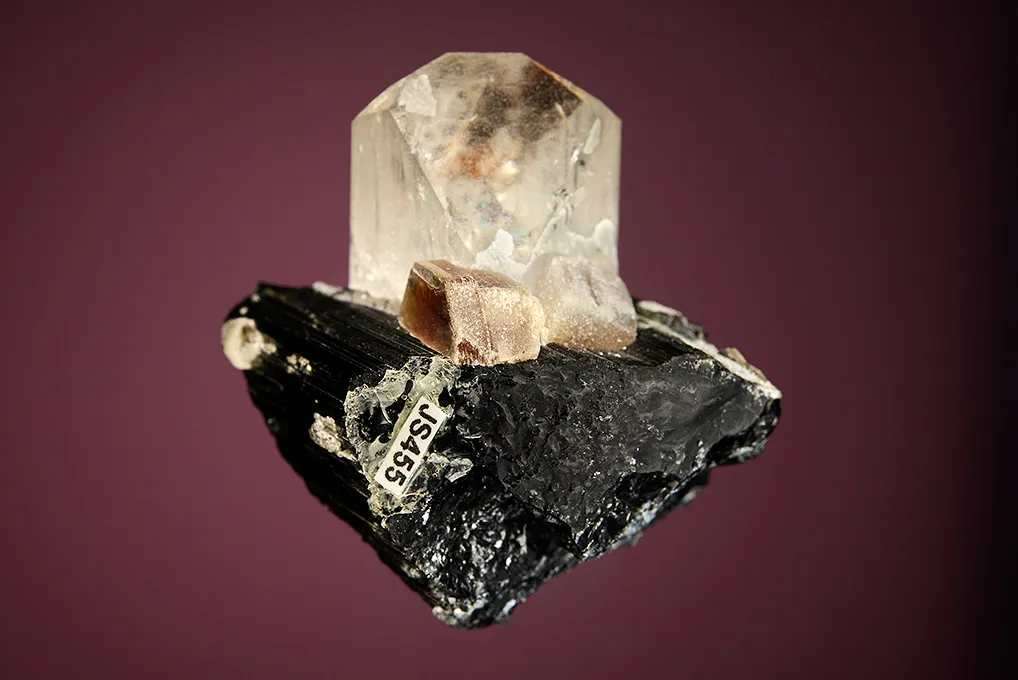 Topaz on Elbaite - image 2