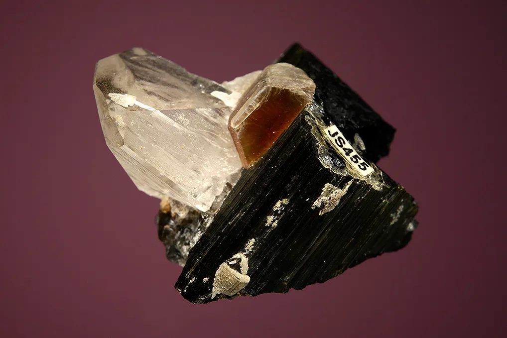 Topaz on Elbaite - image 3