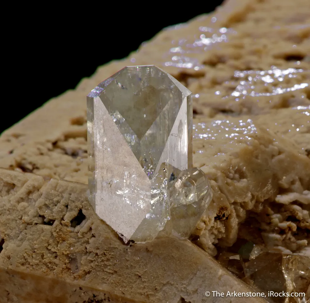 Topaz on Feldspar image