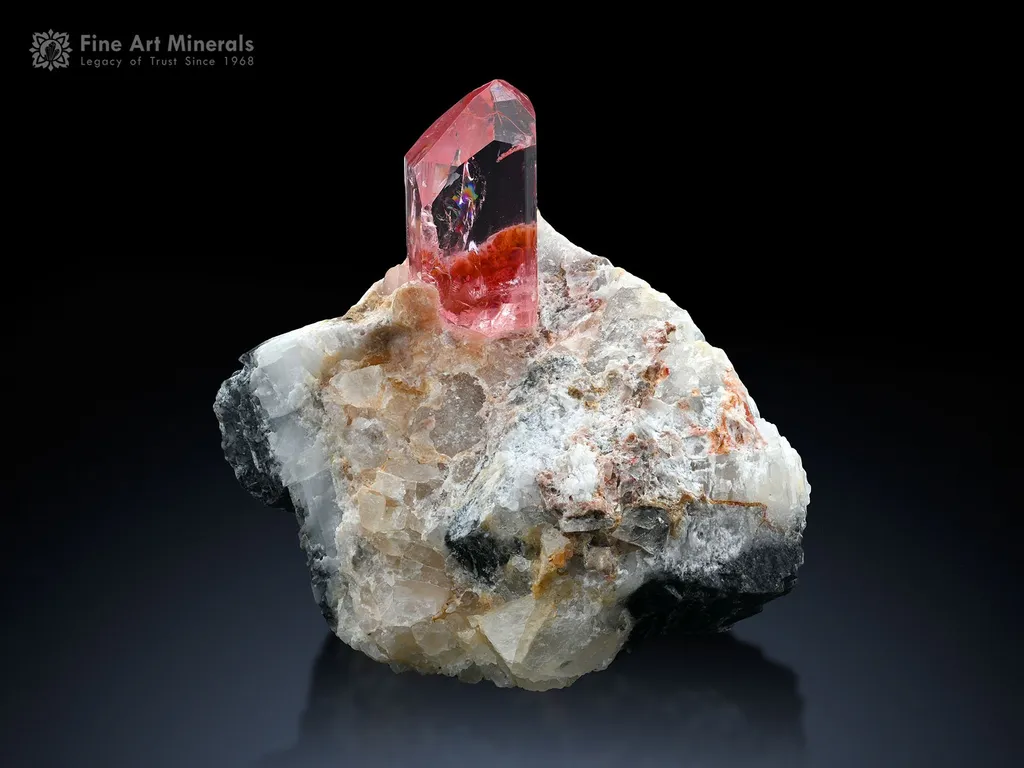 Topaz on Matrix from Katlang Pakistan image