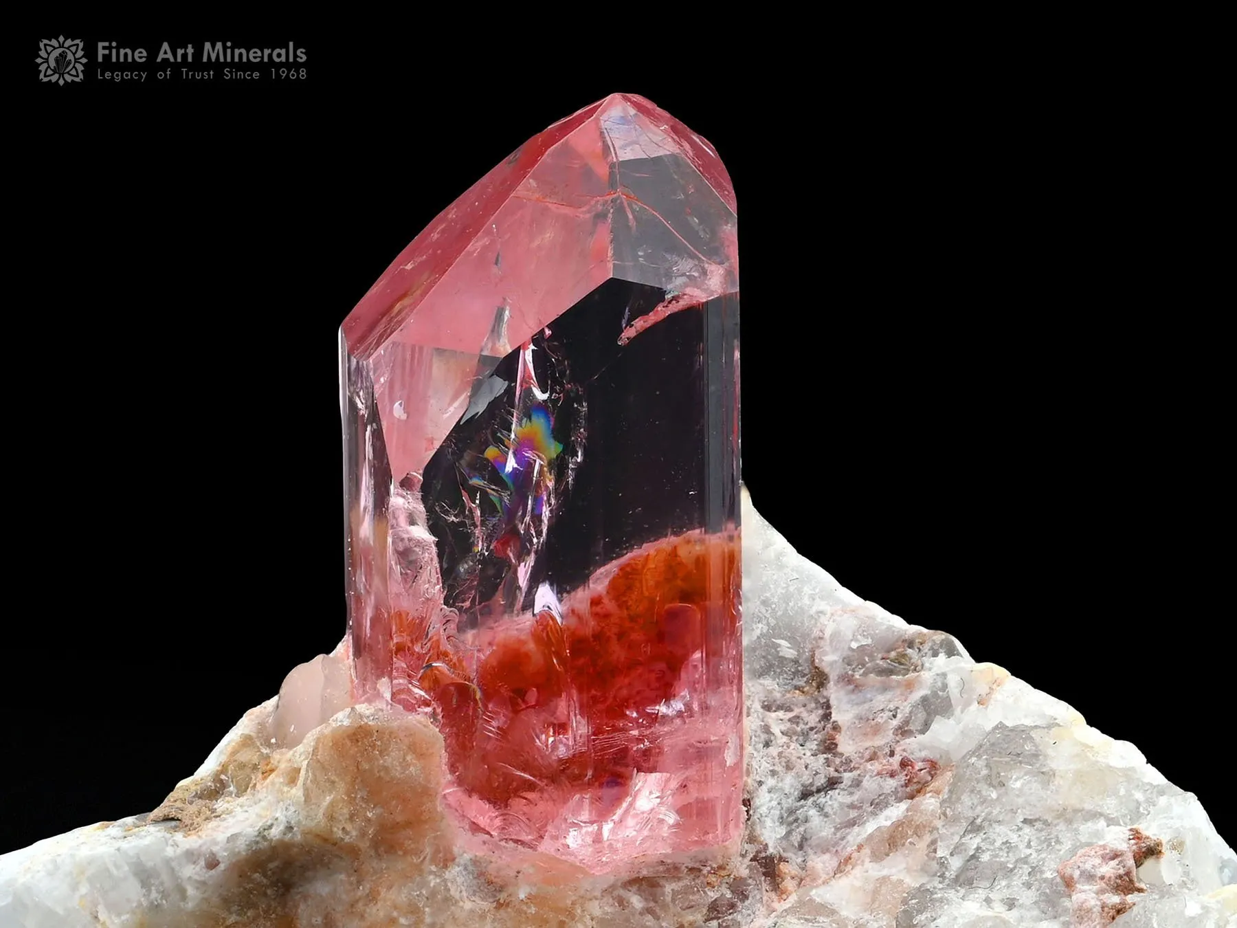 Topaz on Matrix from Katlang Pakistan - image 4