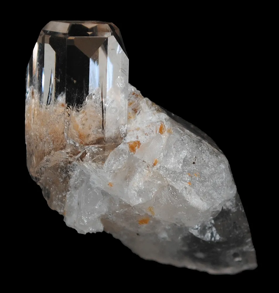 Topaz on Muscovite and Quartz image