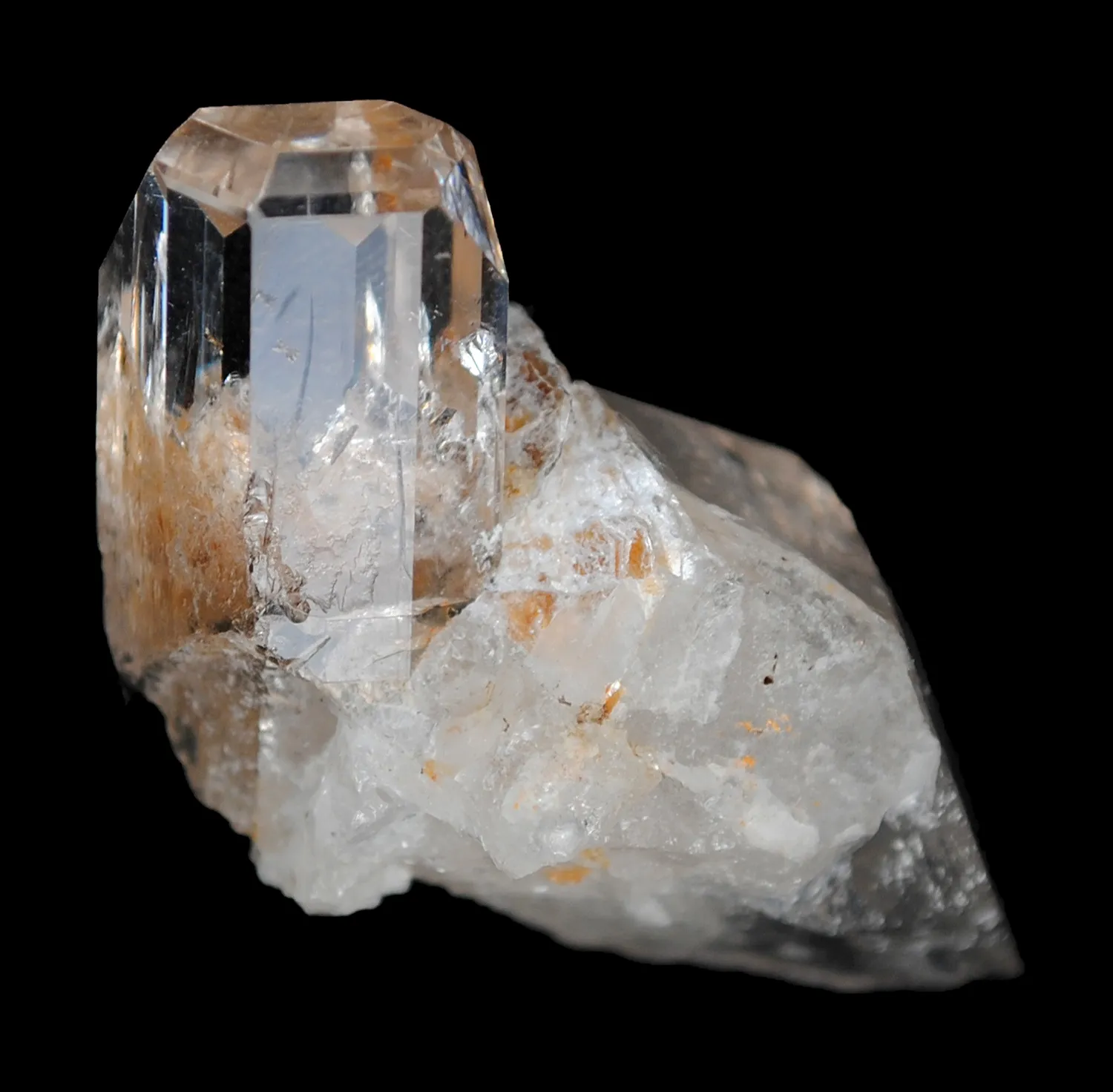 Topaz on Muscovite and Quartz - image 2