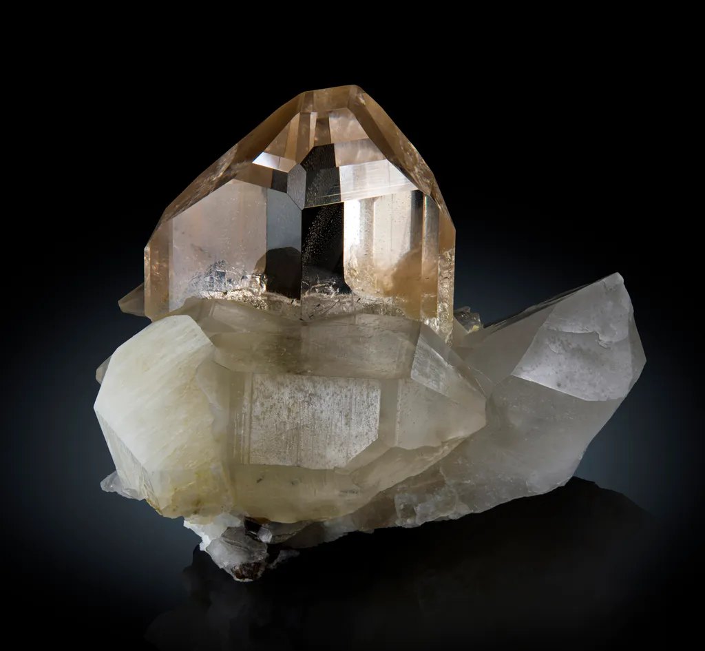 Topaz on Quartz & Feldspar image