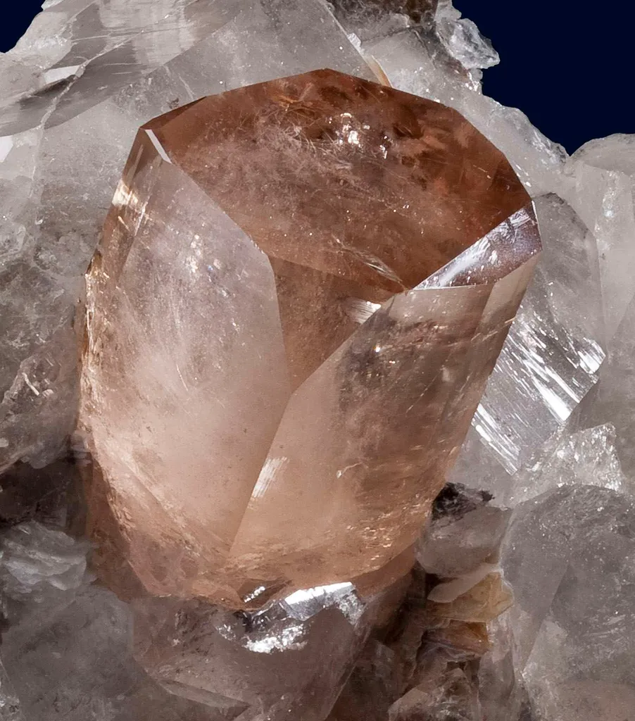 Topaz on Quartz With Muscovite - image 3
