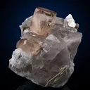 Topaz on Quartz With Muscovite - image 4