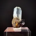 Topaz on Smoky Quartz - image 2