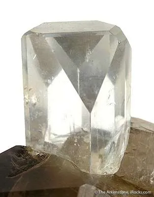 Topaz on Smoky Quartz - image 2