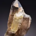 Topaz on Smoky Quartz - image 1
