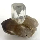 Topaz on Smoky Quartz - image 1