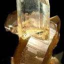 Topaz on Smoky Quartz - image 2