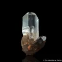 Topaz on Smoky Quartz - image 1