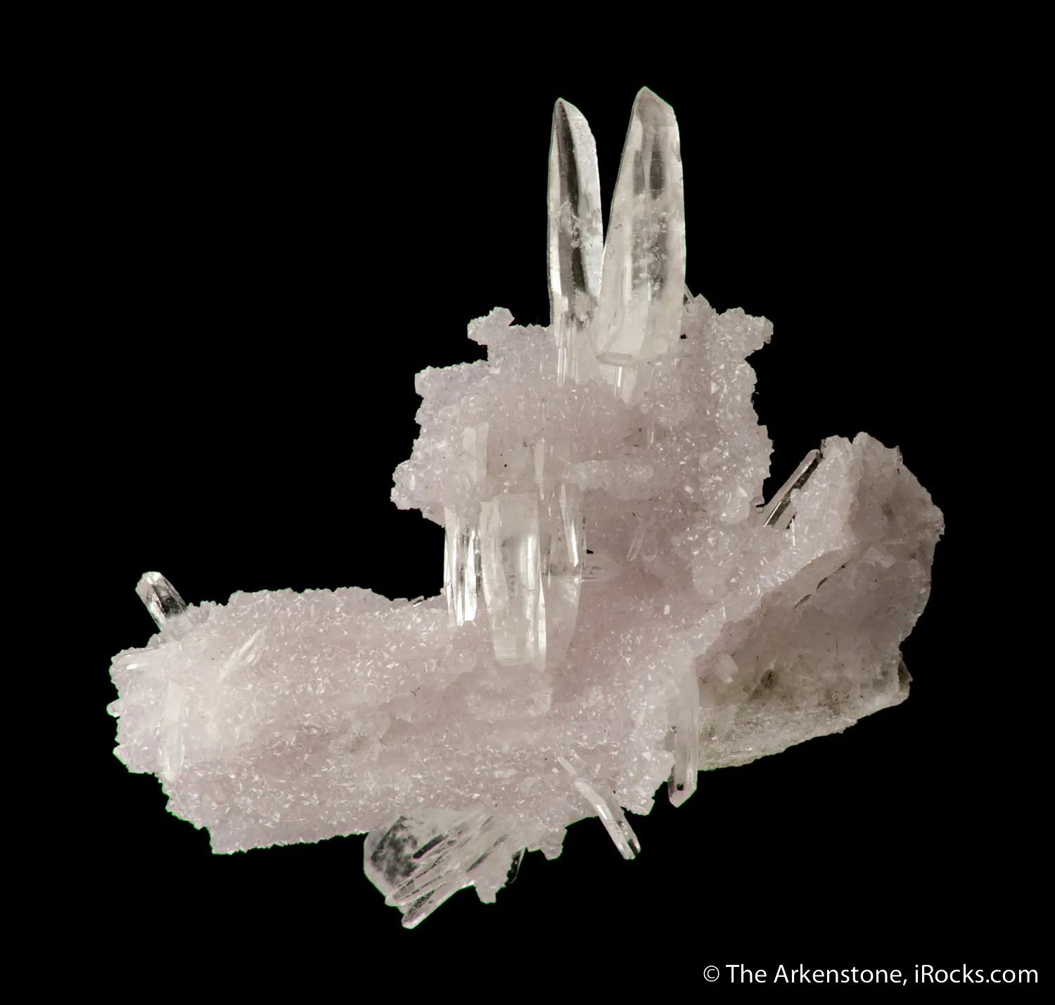 Topaz ps. Augelite with Quartz - image 6
