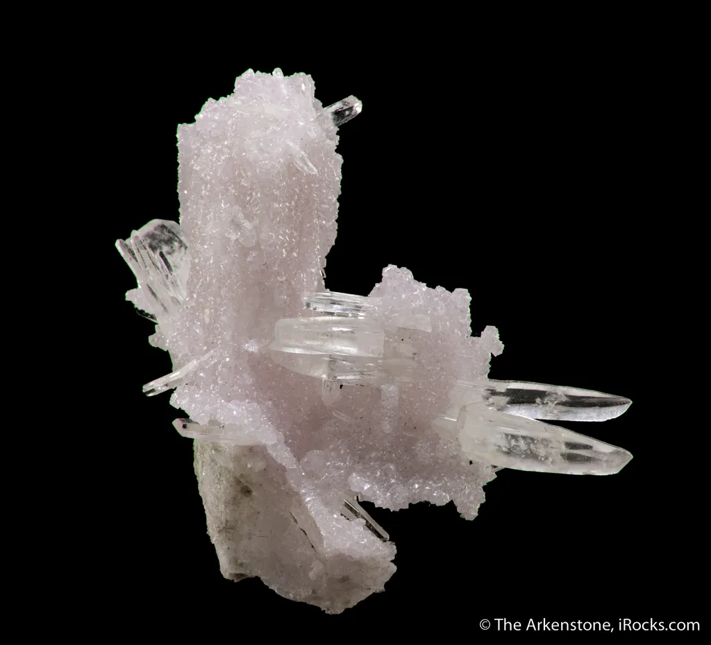 Topaz ps. Augelite with Quartz image