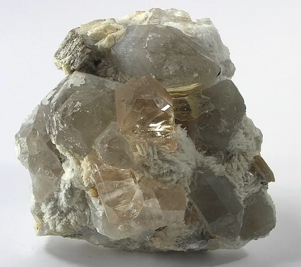 Topaz, Quartz, Albite (Var: Cleavelandite), Muscovite image
