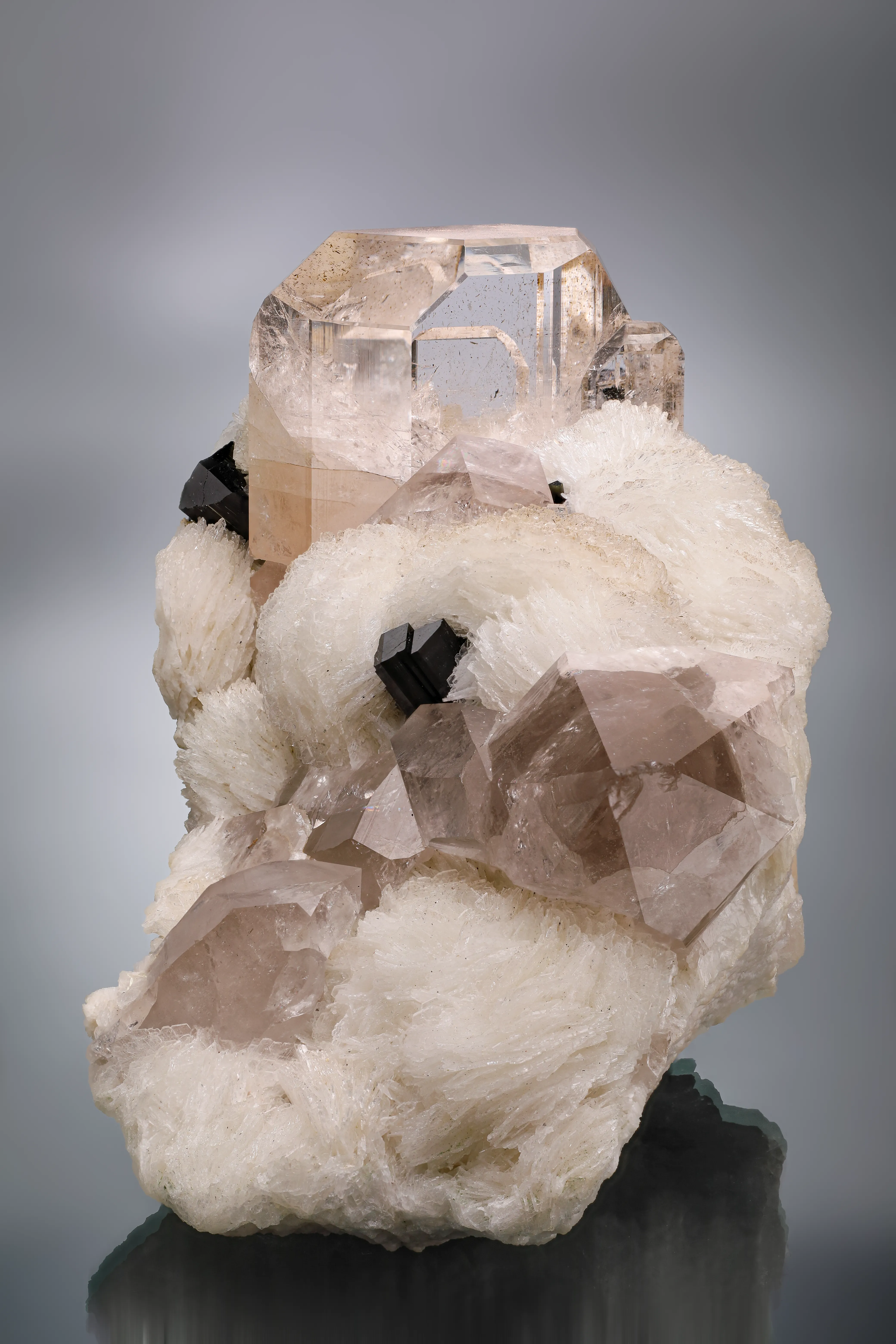 Topaz, Quartz, Schorl, Albite from Pakistan - image 1