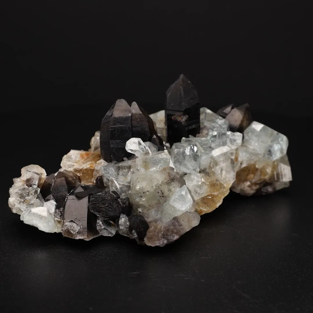 Topaz, Quartz v. Smoky, Fluorite - image 2