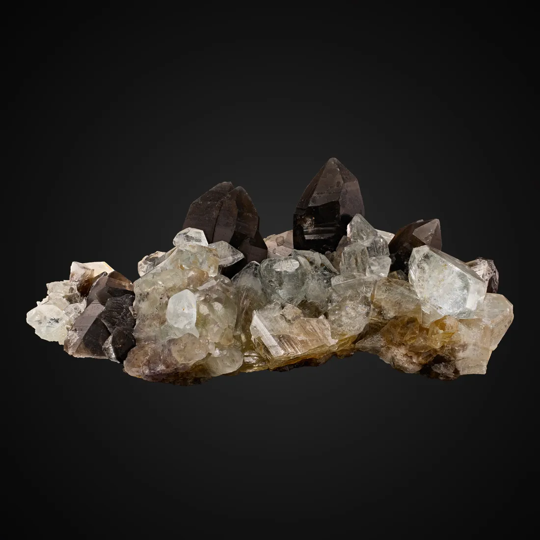 Topaz, Quartz v. Smoky, Fluorite - image 1