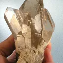Topaz, Quartz (Var: Smoky Quartz) - image 1
