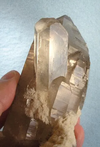 Topaz, Quartz (Var: Smoky Quartz) - image 2