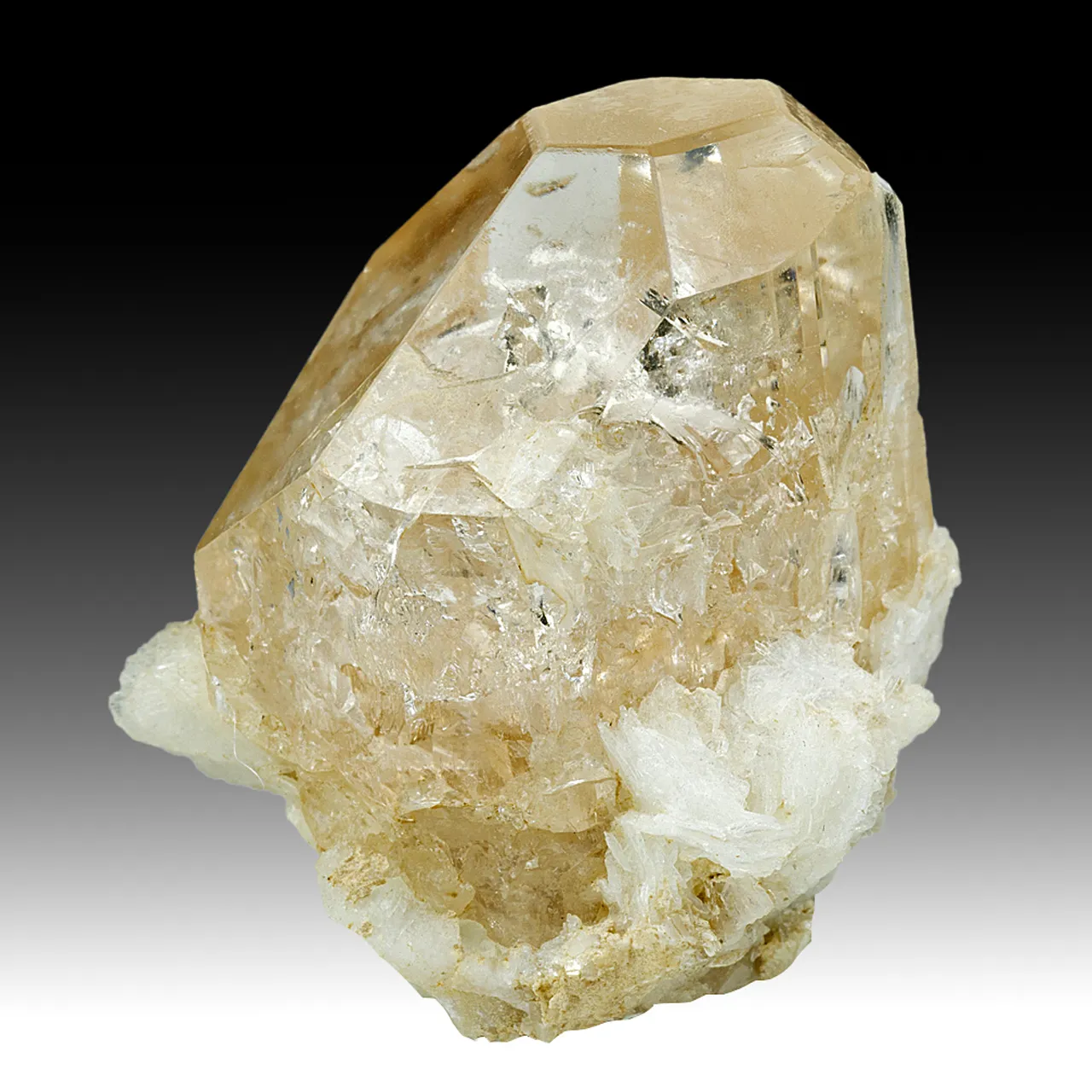 Topaz with Albite - image 1