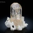 Topaz with Albite from Pakistan - image 1