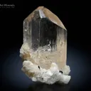 Topaz with Albite from Pakistan - image 2