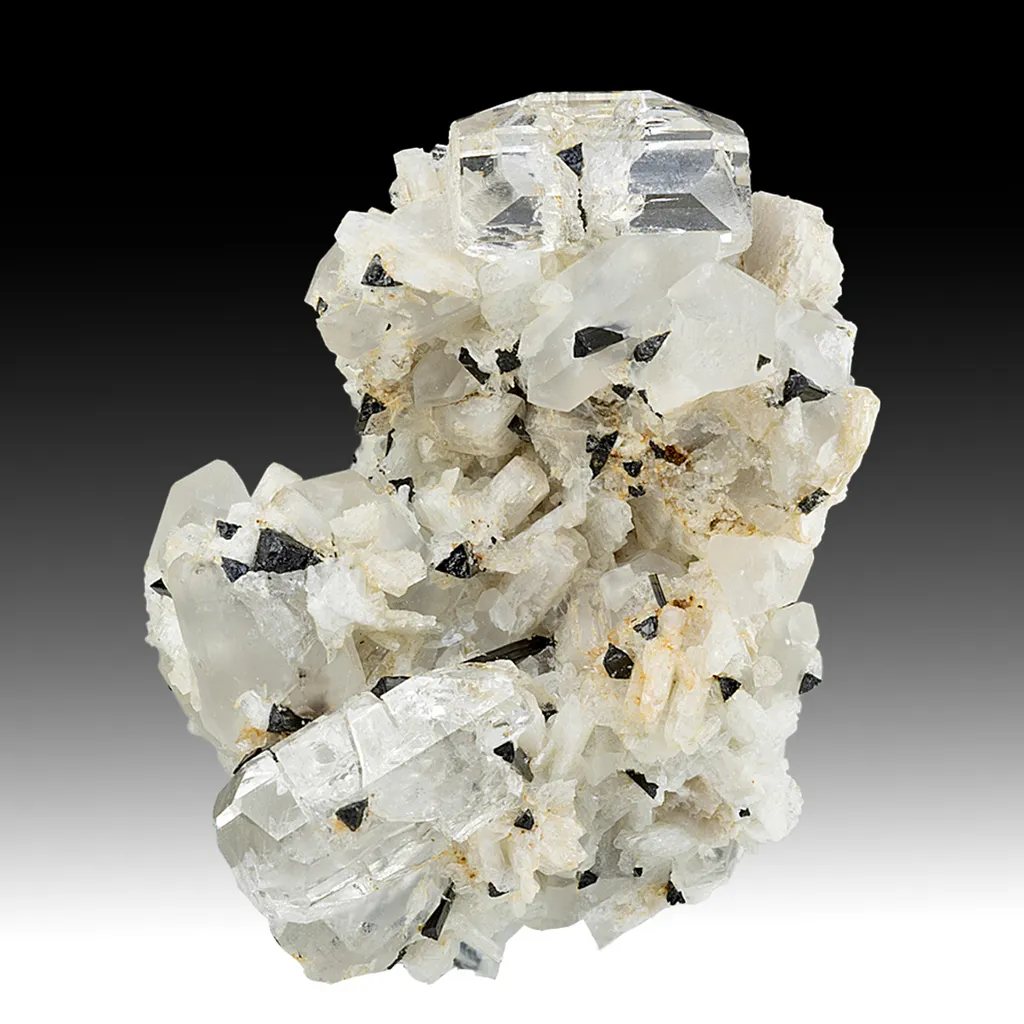 Topaz with Albite, Quartz image