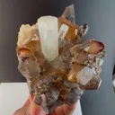 Topaz with aquamarine with Quartz from Pakistan - image 3