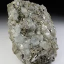 Topaz with Arsenopyrite and Fluorite - image 1