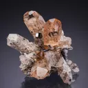 Topaz with Bixbyite and Hematite - image 1