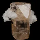 Topaz with Cleavelandite "tiara" - image 1