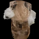 Topaz with Cleavelandite "tiara" - image 3