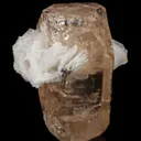 Topaz with Cleavelandite "tiara" - image 4