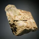 Topaz with Elbaite on Microcline - image 4