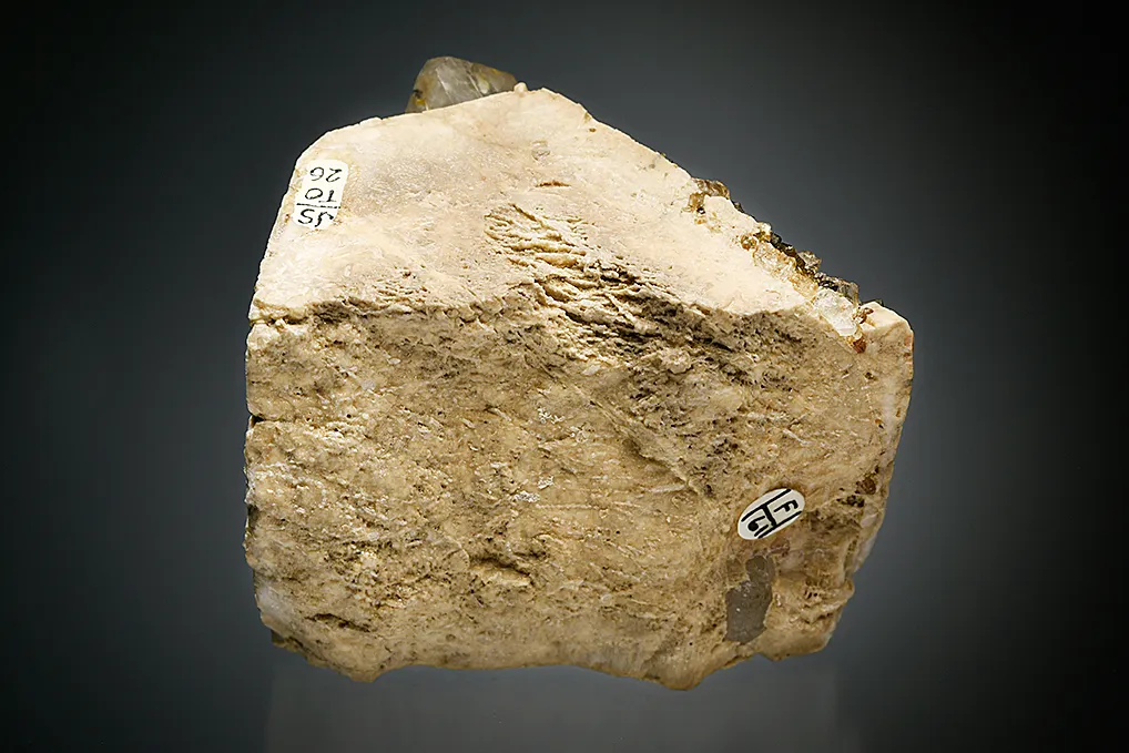 Topaz with Elbaite on Microcline - image 2