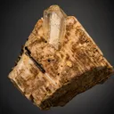 Topaz with Elbaite on Microcline - image 1