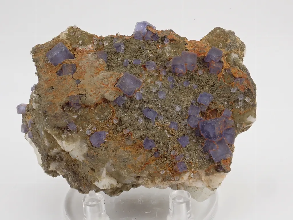 Topaz with Fluorite - image 2