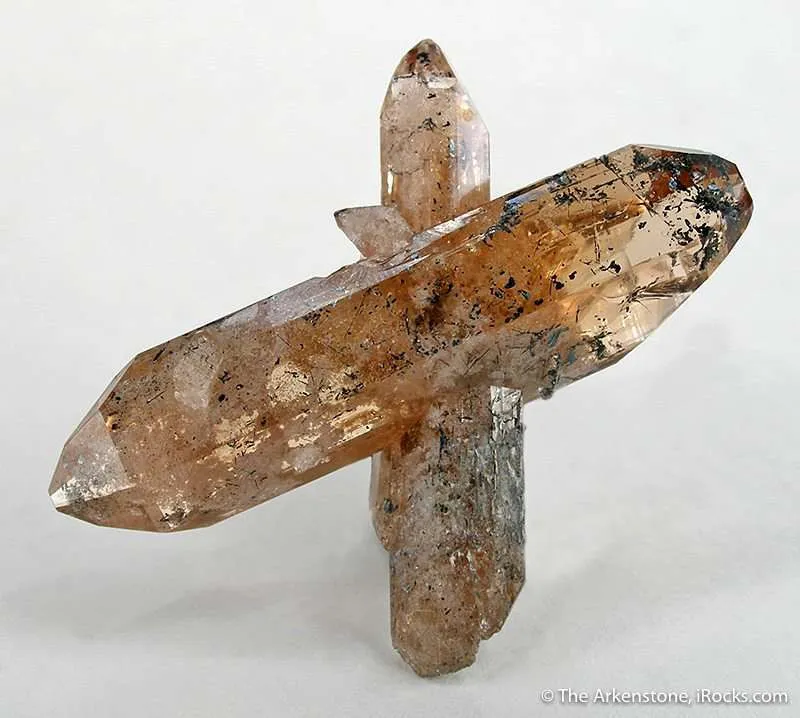 Topaz With Hematite image