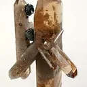 Topaz With Hematite Pseudo. Garnet - image 2