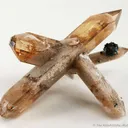 Topaz With Hematite Pseudo. Garnet - image 1