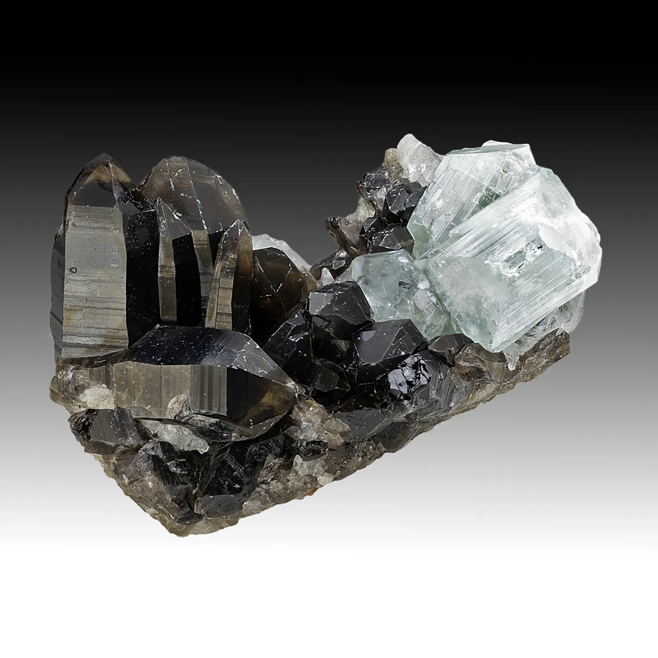 Topaz with Quartz - image 1