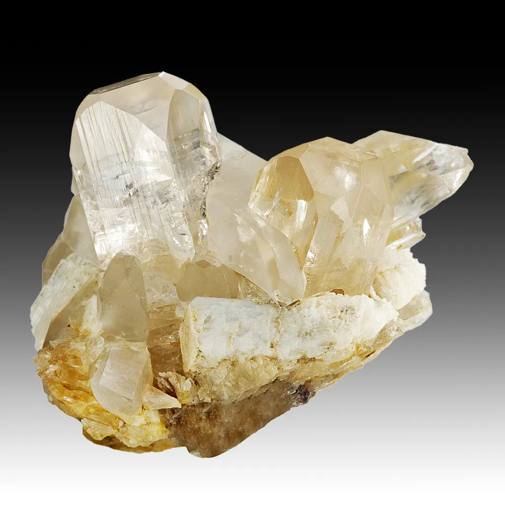 Topaz with Quartz image