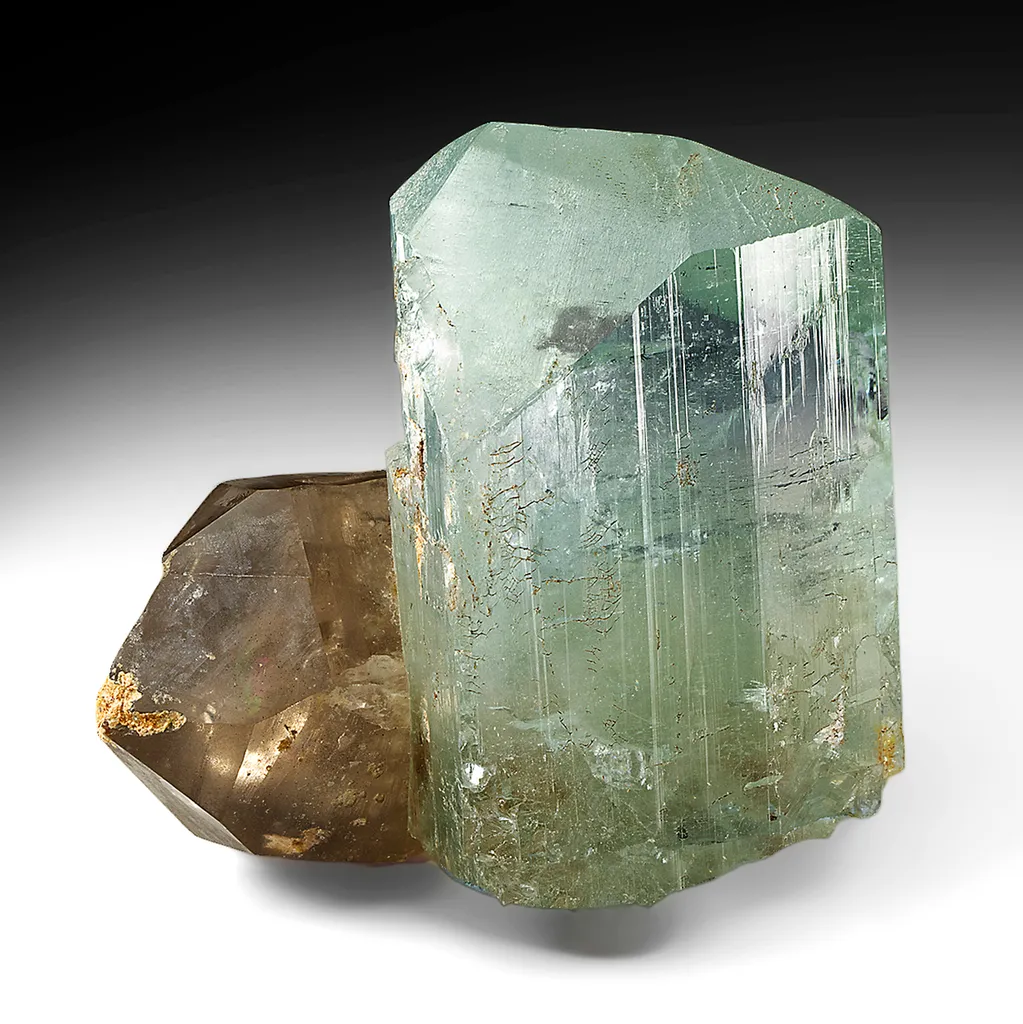 Topaz with Quartz image